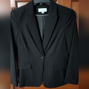 Calvin Klein Women's Black Blazer Size 10